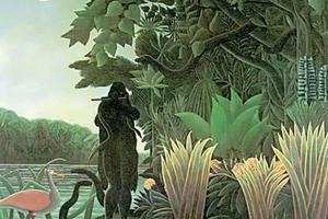强烈而鲜明 |Henri Julien Félix Rousseau 法国亨利·卢梭油画作品 下载