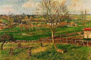 法国印象派画家 Camille Pissarro 卡米耶·毕沙罗油画作品欣赏下载