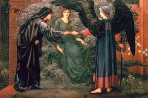 精神景观 大师Sir Edward Burne Jones 爱德华·伯恩·琼斯 人物油画欣赏