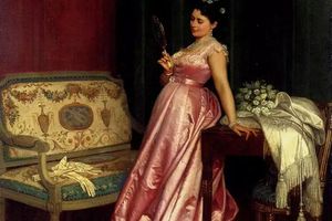 法国画家Auguste Toulmouche 奥古斯特·托马齐 油画作品欣赏