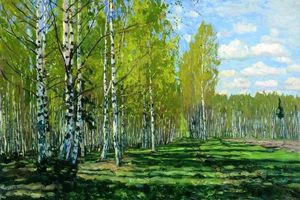 波兰裔俄罗斯画家 Stanislav  Zhukovsky 斯坦尼斯拉夫·茹科夫斯基 风景油画作品欣赏下载