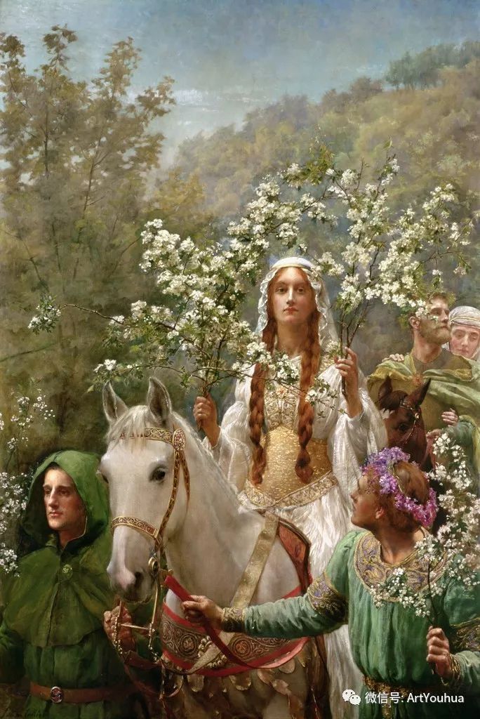 马背上的godiva夫人作者 英国画家john collier