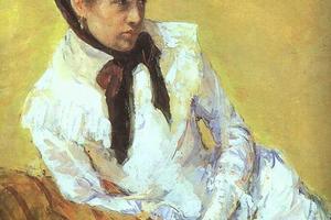 法国艺术界活跃的美国艺术家 Mary Cassatt 玛丽·卡萨特 油画作品下载