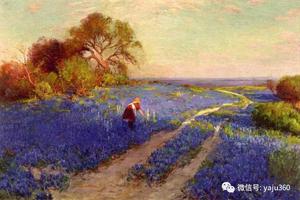 美国印象派画家 Julian Onderdonk 朱莉安·昂德顿克 风景油画作品欣赏