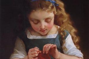 法国画家 Emile Munier 埃米尔·穆尼尔 儿童油画作品欣赏下载