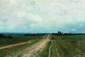 列维坦 | 俄罗斯杰出的写生画家 现实主义风景画大师作品欣赏