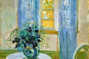 Anna Ancher 安娜·安切尔 （安娜·恩科）窗户油画作品欣赏下载