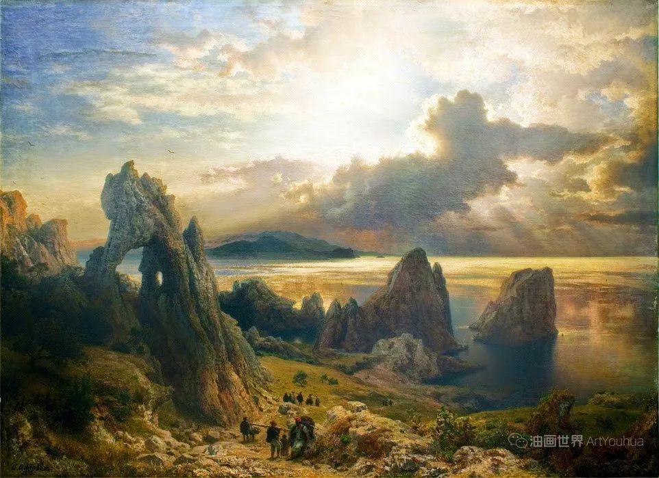浪漫主义风格的德国风景画家——安德烈亚斯·阿亨巴赫 浪漫主义风格的德国风景画家——安德烈亚斯·阿亨巴赫