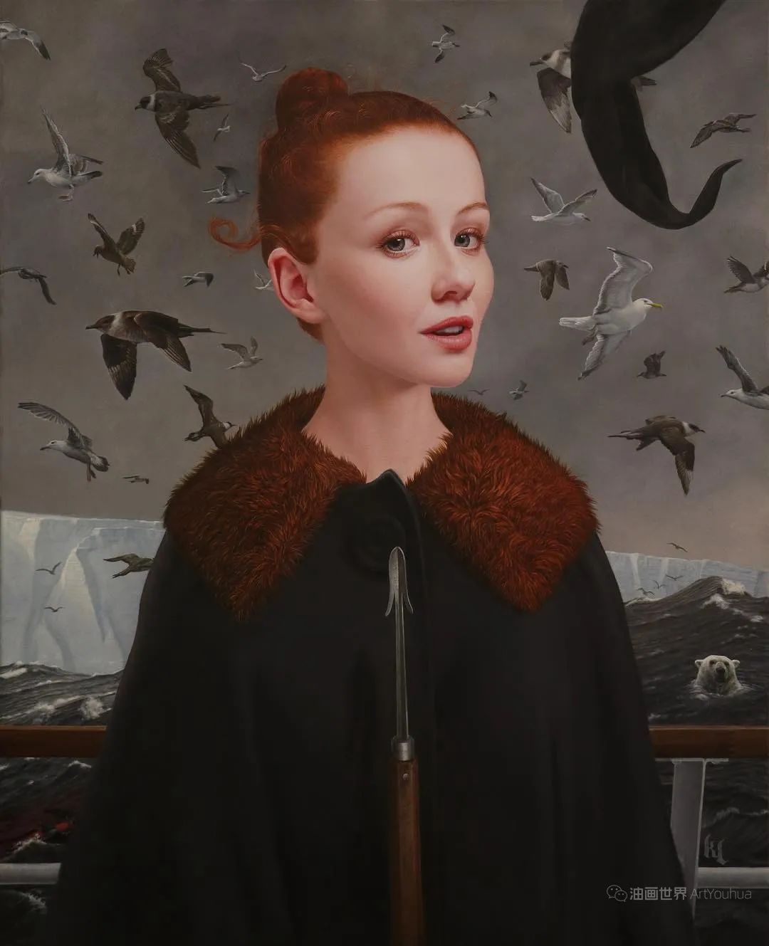 人物情感的微妙变化,美国画家克里斯·刘易斯作品 人物情感的微妙变化,美国画家克里斯·刘易斯作品