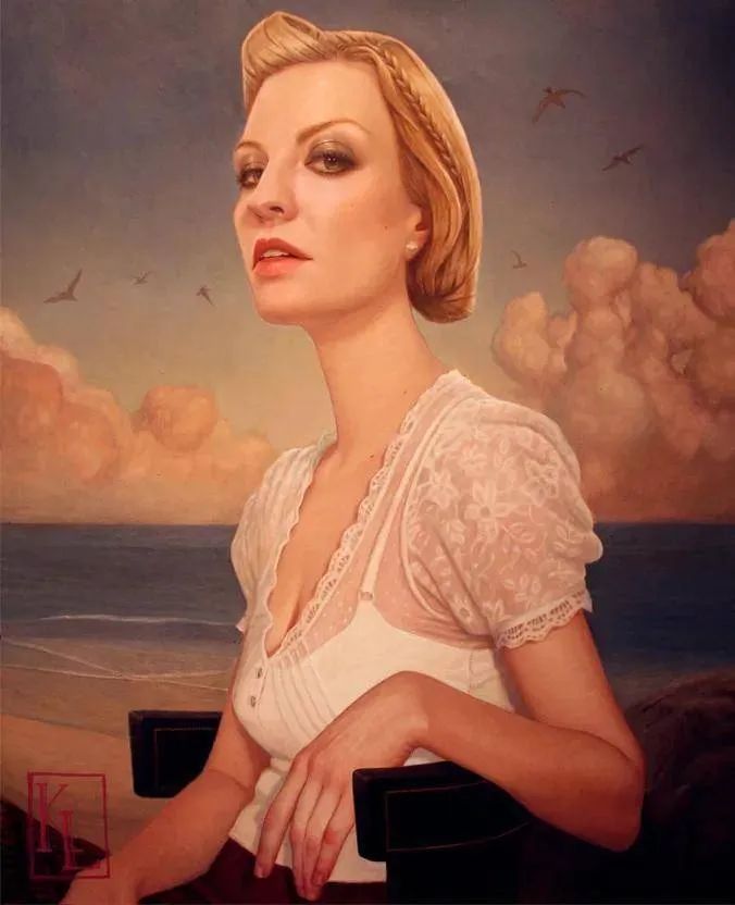 人物情感的微妙变化,美国画家克里斯·刘易斯作品 人物情感的微妙变化,美国画家克里斯·刘易斯作品