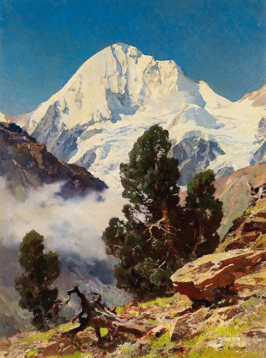 70岁还登顶高山,酷爱登山的他,画下常人看不到的美景! 70岁还登顶高山,酷爱登山的他,画下常人看不到的美景!