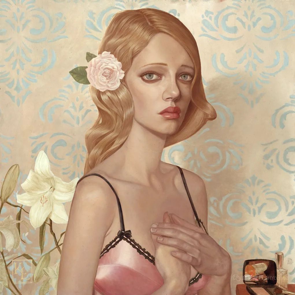 人物情感的微妙变化,美国画家克里斯·刘易斯作品 人物情感的微妙变化,美国画家克里斯·刘易斯作品