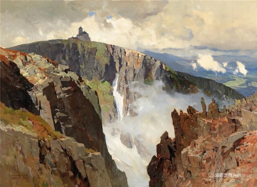 70岁还登顶高山,酷爱登山的他,画下常人看不到的美景! 70岁还登顶高山,酷爱登山的他,画下常人看不到的美景!