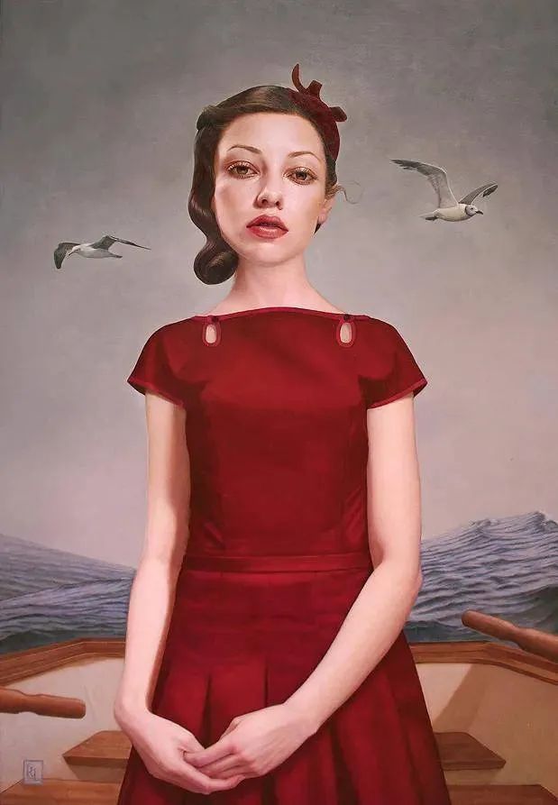 人物情感的微妙变化,美国画家克里斯·刘易斯作品 人物情感的微妙变化,美国画家克里斯·刘易斯作品