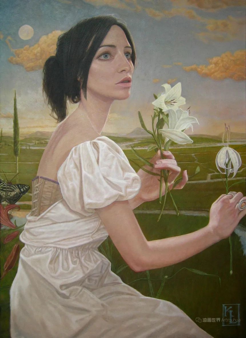 人物情感的微妙变化,美国画家克里斯·刘易斯作品 人物情感的微妙变化,美国画家克里斯·刘易斯作品