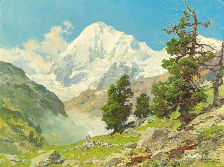 70岁还登顶高山,酷爱登山的他,画下常人看不到的美景! 70岁还登顶高山,酷爱登山的他,画下常人看不到的美景!