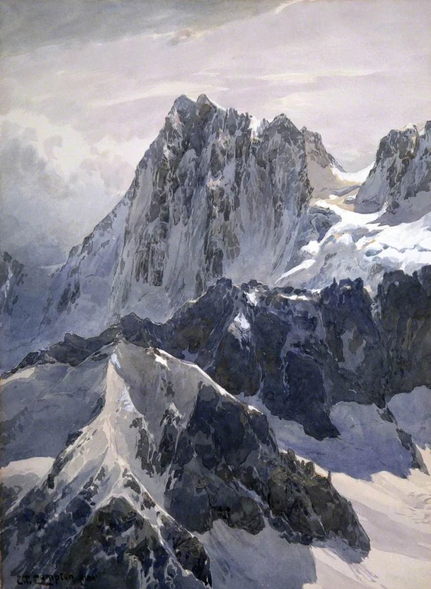 70岁还登顶高山,酷爱登山的他,画下常人看不到的美景! 70岁还登顶高山,酷爱登山的他,画下常人看不到的美景!