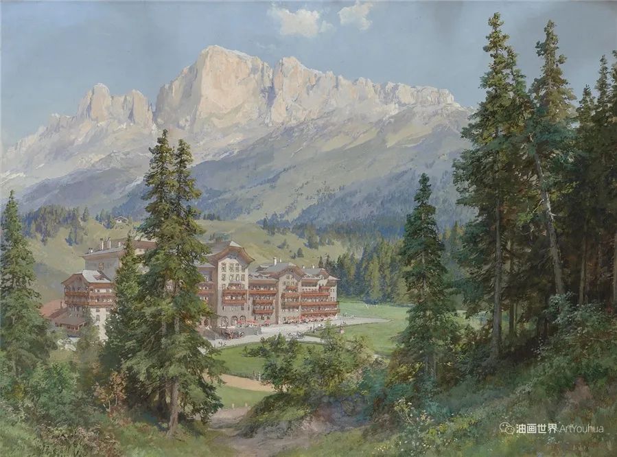 70岁还登顶高山,酷爱登山的他,画下常人看不到的美景! 70岁还登顶高山,酷爱登山的他,画下常人看不到的美景!