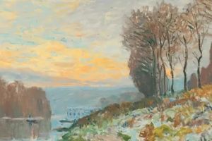 印象派风景画圣手，Alfred Sisley 西斯莱高清作品打包下载