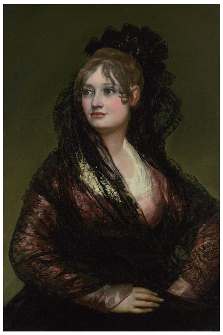 西班牙 戈雅 波赛尔夫人肖像