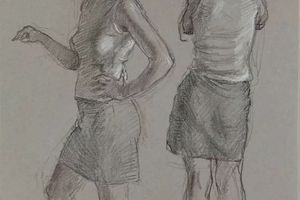 英国艺术家Joe.Holland.Harry素描作品