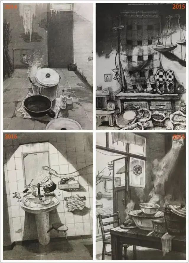 清华美术学院留校素描作品 清华美术学院留校素描作品