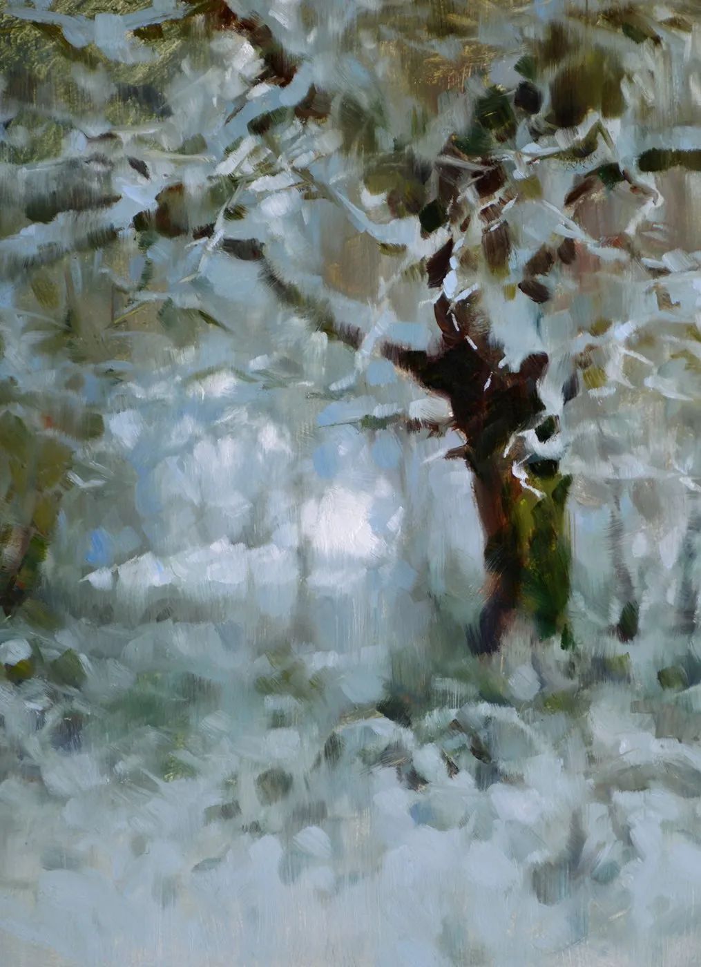 亚历克斯·凯利的风景油画与静物