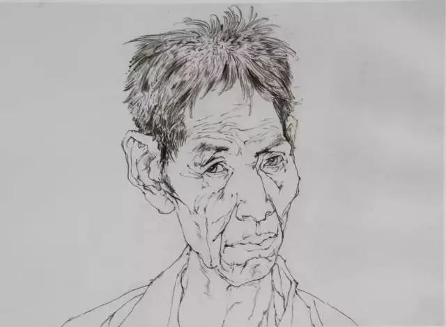 国美与央美​教授的线性素描作品