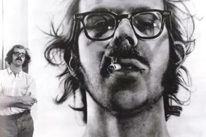 Chuck Close 查克·克劳斯 巨幅的写实人物头像绘画作品欣赏下载