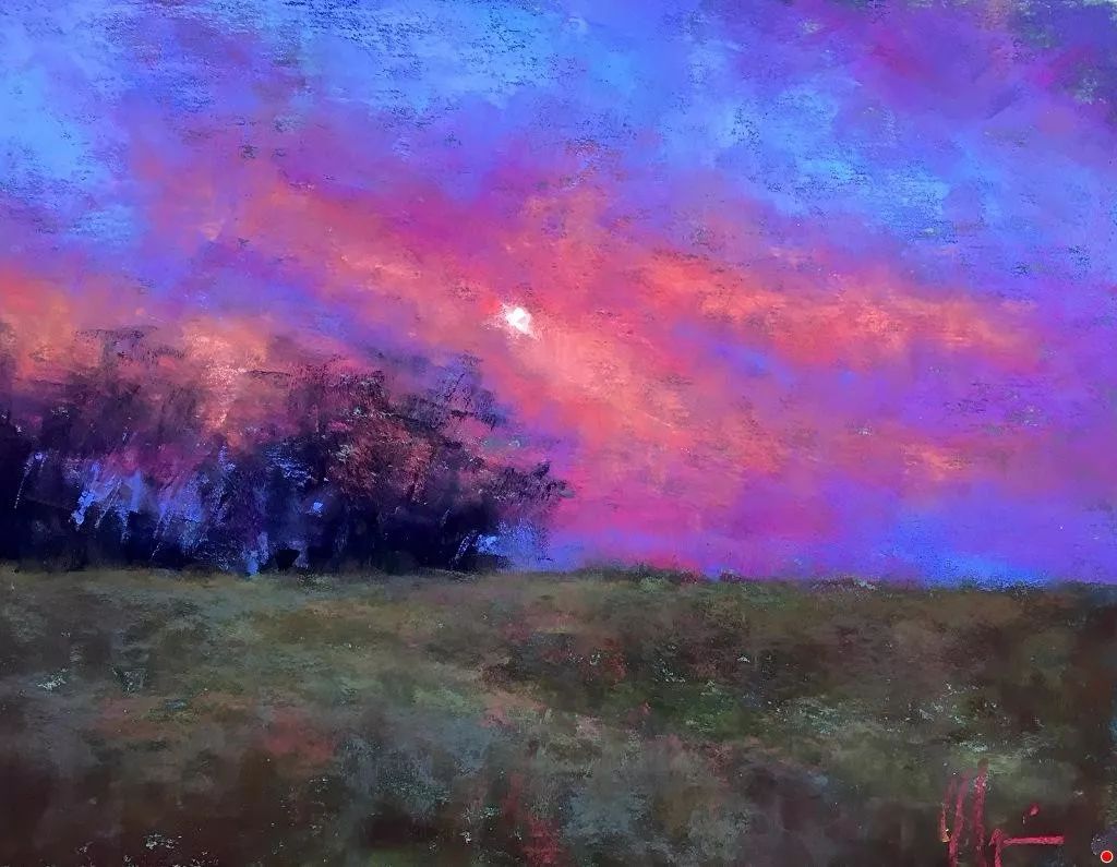 美国艺术家雅各伯 · 阿奎尔笔下的风景，美的让人流连忘返！