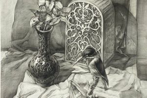 素描静物中，虚实关系很重要