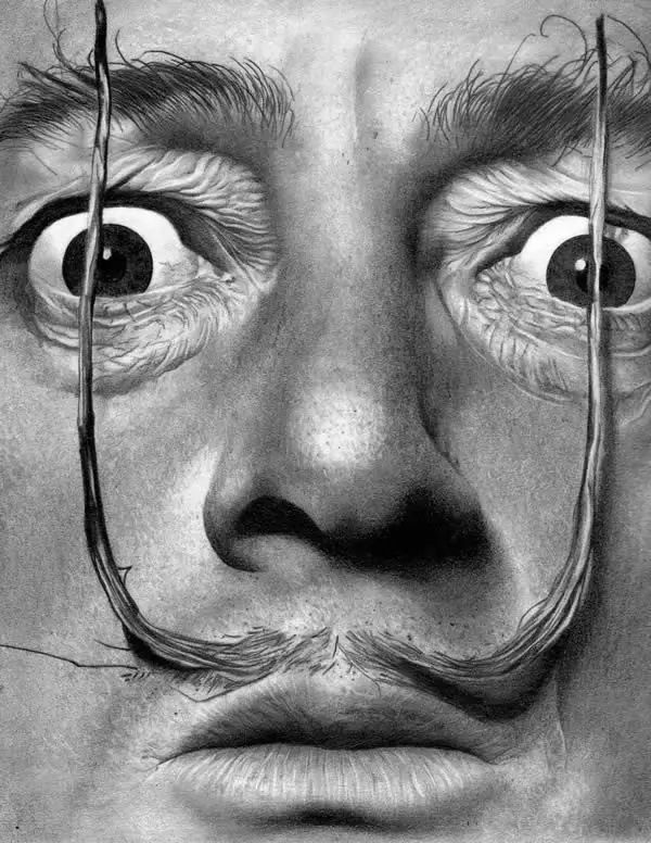 加拿大Denis Poirier 漂亮的铅笔肖像作品