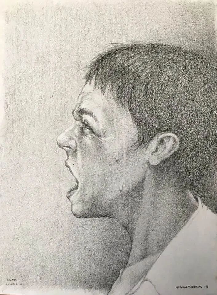 美国画家​Hernan Miranda素描作品欣赏