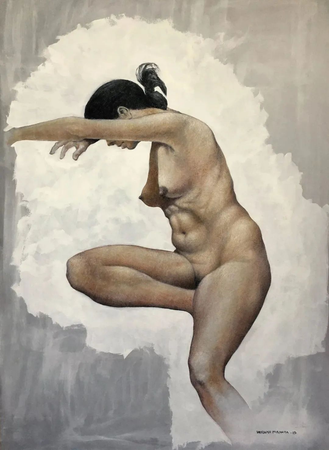 美国画家​Hernan Miranda素描作品欣赏