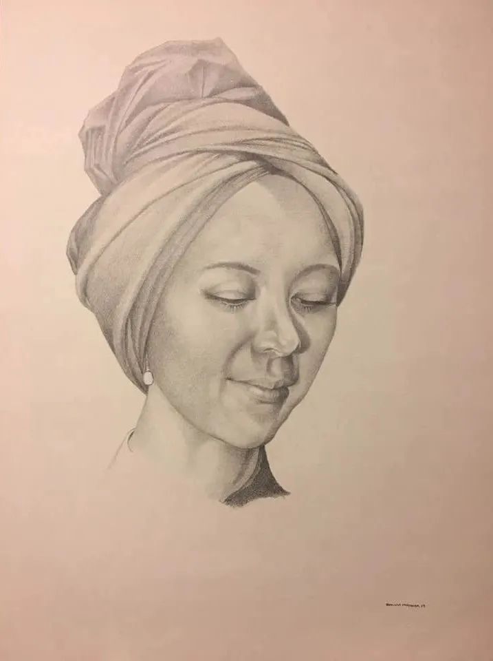 美国画家​Hernan Miranda素描作品欣赏