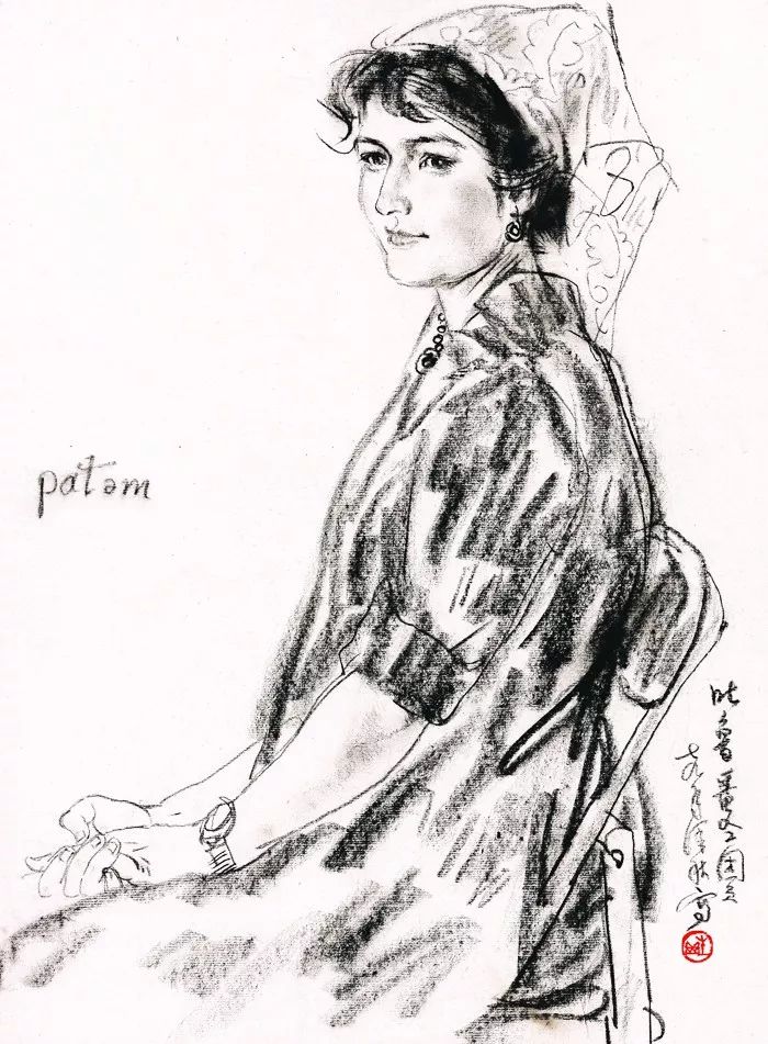 中国美术学院教授,顾生岳速写欣赏 中国美术学院教授,顾生岳速写欣赏