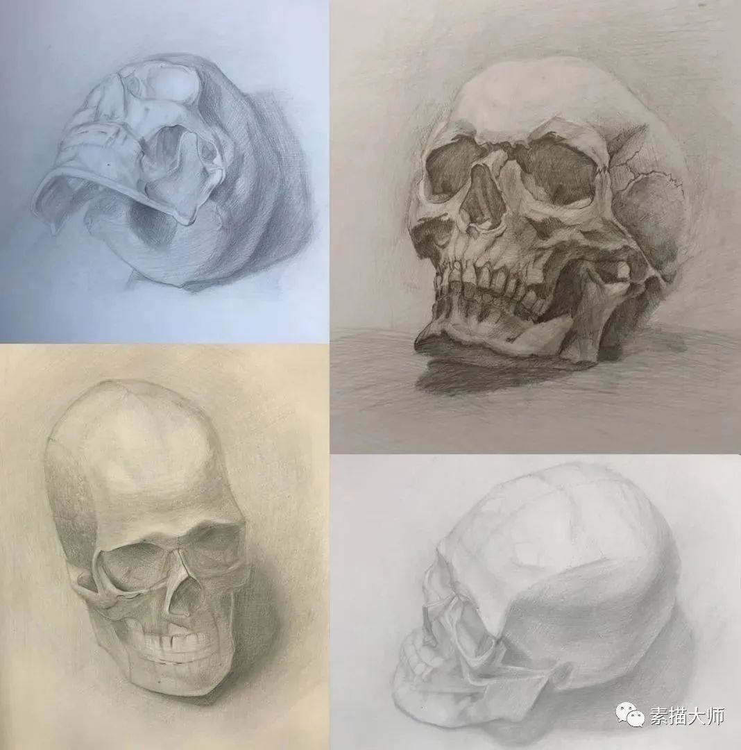 俄罗斯资深美术教师，萨马林素描作品集二！