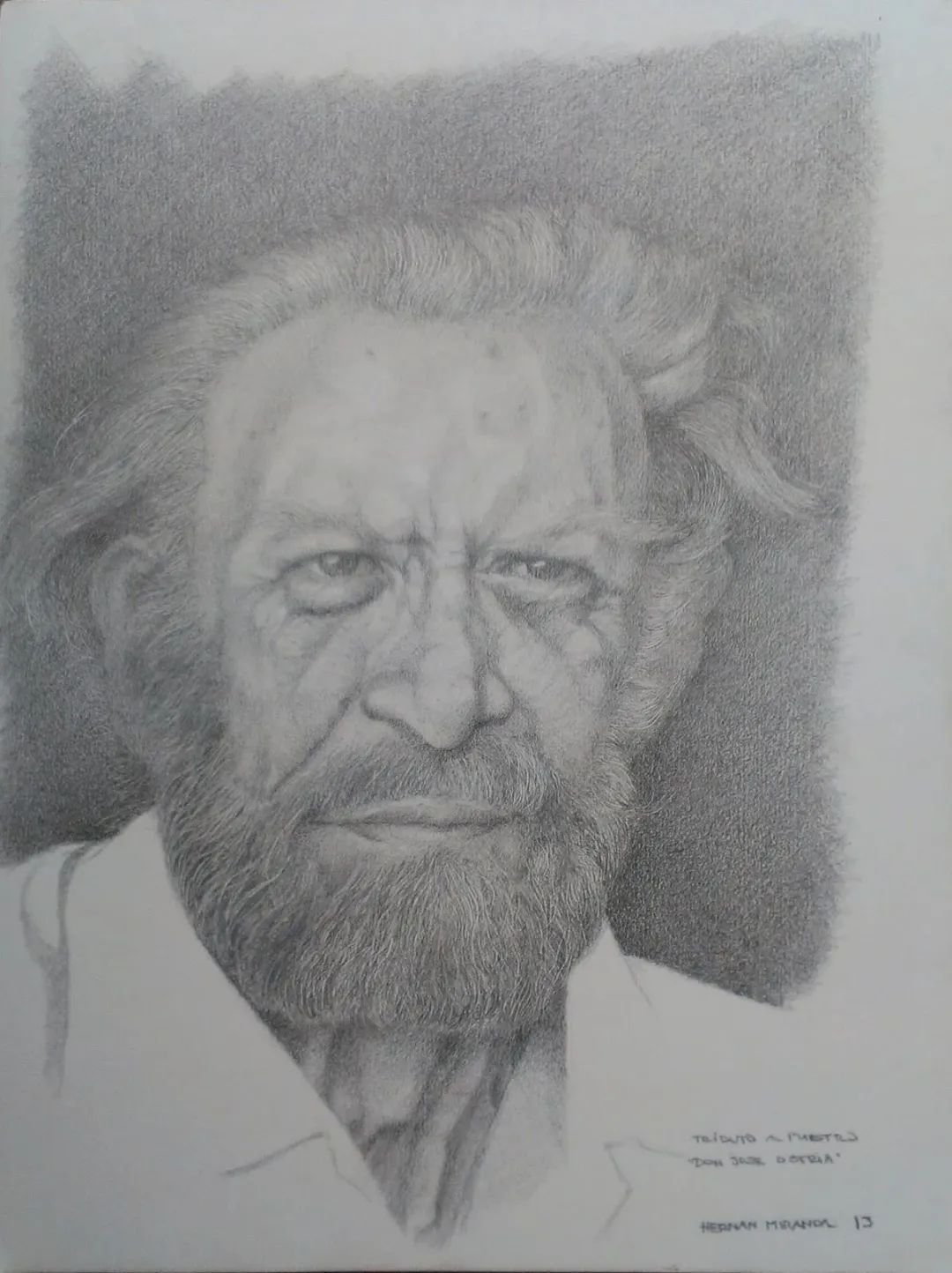美国画家​Hernan Miranda素描作品欣赏
