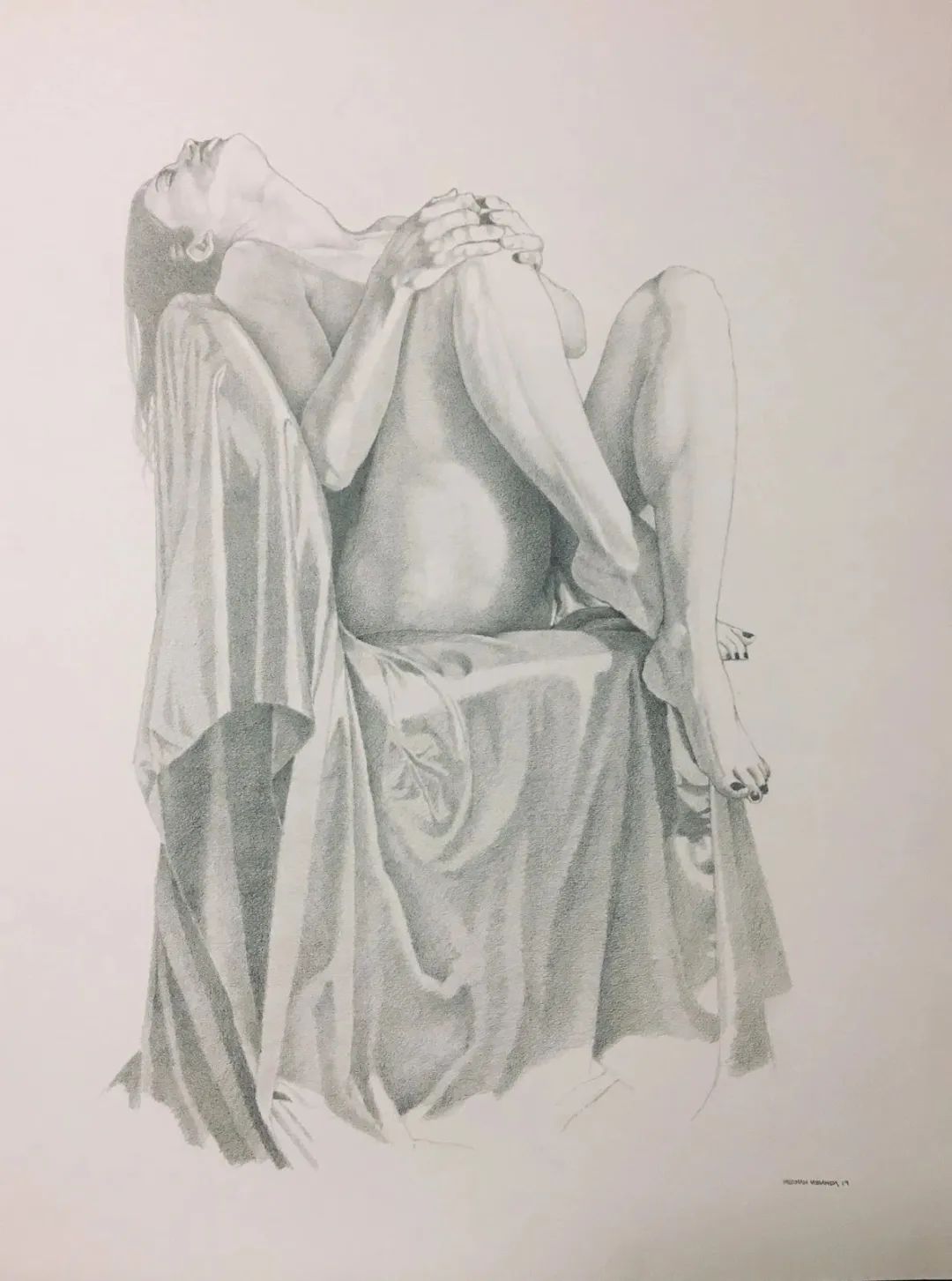 美国画家​Hernan Miranda素描作品欣赏