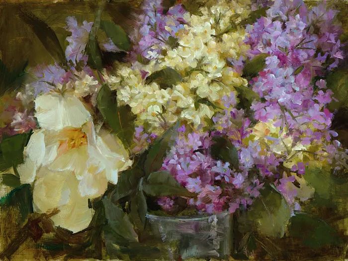 很哇塞的静物花卉,美国画家斯蒂芬妮·伯德索尔作品 很哇塞的静物花卉,美国画家斯蒂芬妮·伯德索尔作品