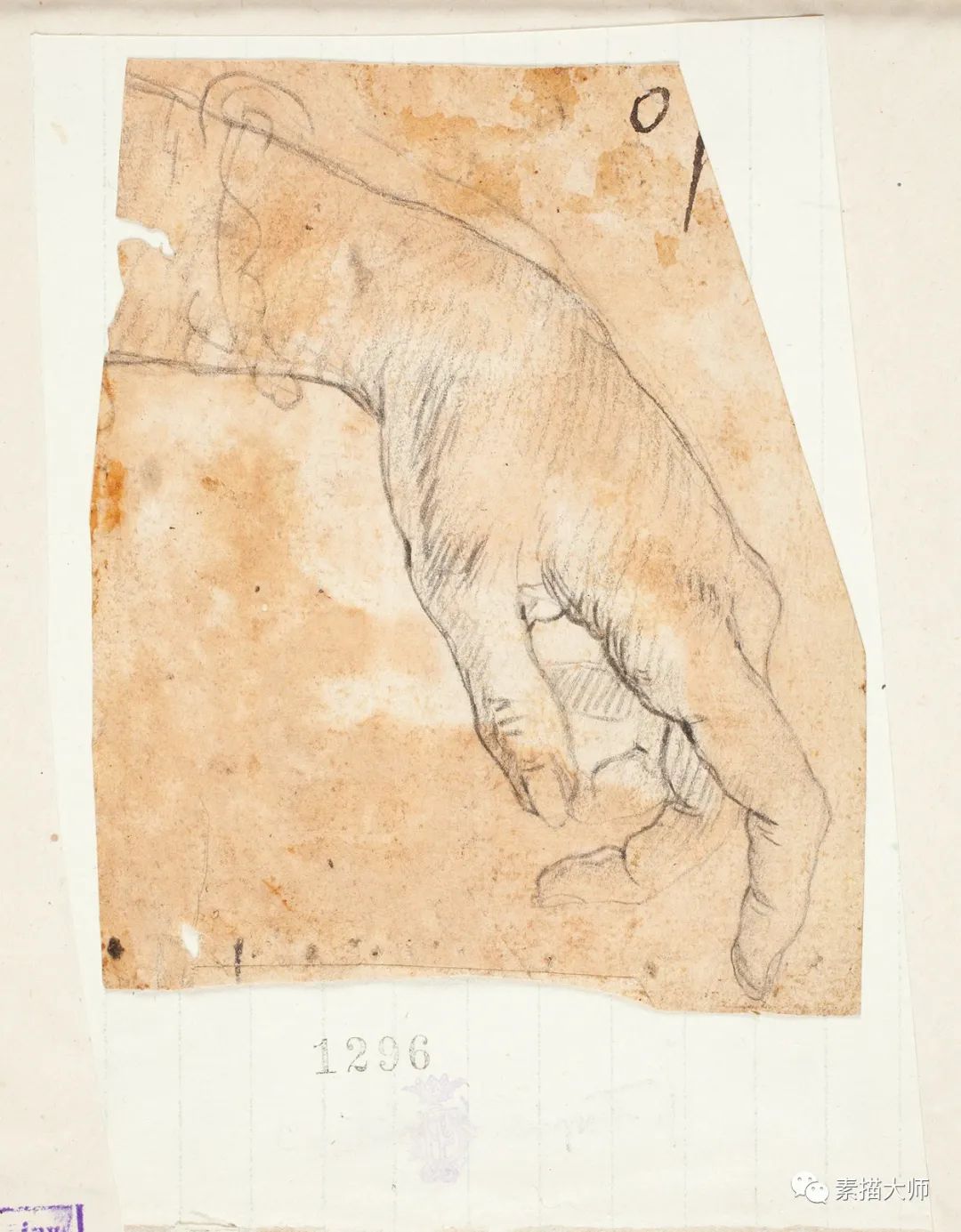 西班牙普拉多博物馆，馆藏素描草图（三)