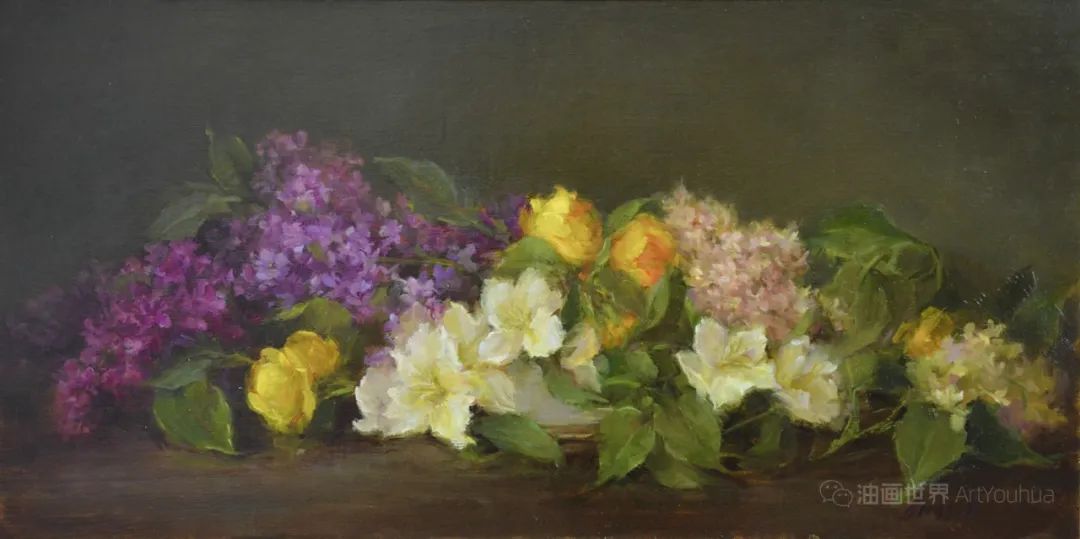 很哇塞的静物花卉,美国画家斯蒂芬妮·伯德索尔作品 很哇塞的静物花卉,美国画家斯蒂芬妮·伯德索尔作品