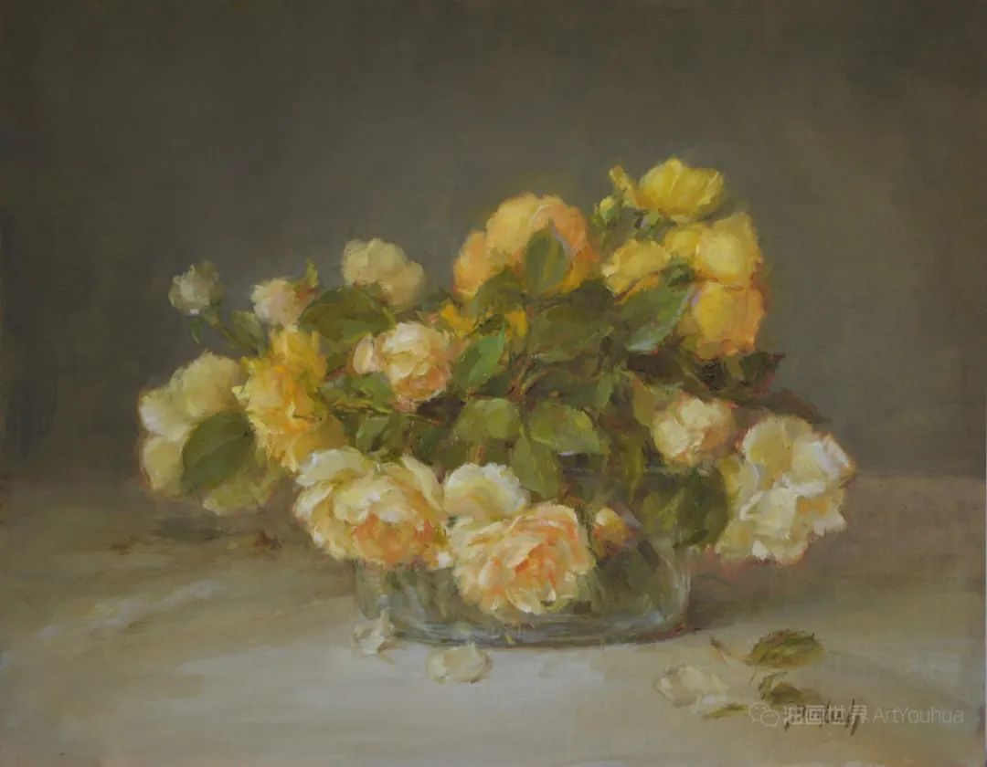很哇塞的静物花卉,美国画家斯蒂芬妮·伯德索尔作品 很哇塞的静物花卉,美国画家斯蒂芬妮·伯德索尔作品