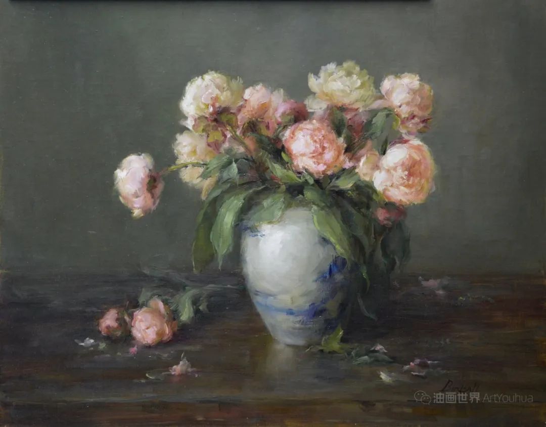 很哇塞的静物花卉,美国画家斯蒂芬妮·伯德索尔作品 很哇塞的静物花卉,美国画家斯蒂芬妮·伯德索尔作品