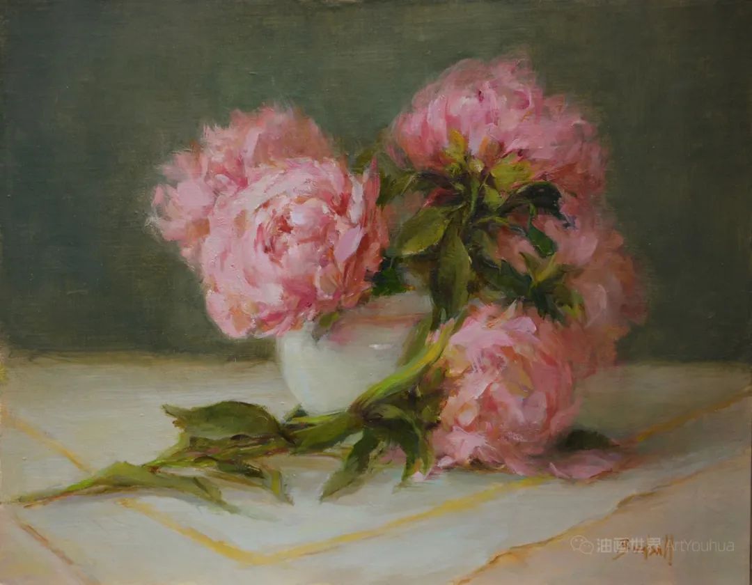 很哇塞的静物花卉,美国画家斯蒂芬妮·伯德索尔作品 很哇塞的静物花卉,美国画家斯蒂芬妮·伯德索尔作品