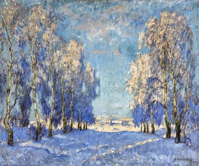 俄罗斯 戈尔巴托夫作品欣赏: 充满了优雅、宁静和诗意之美！