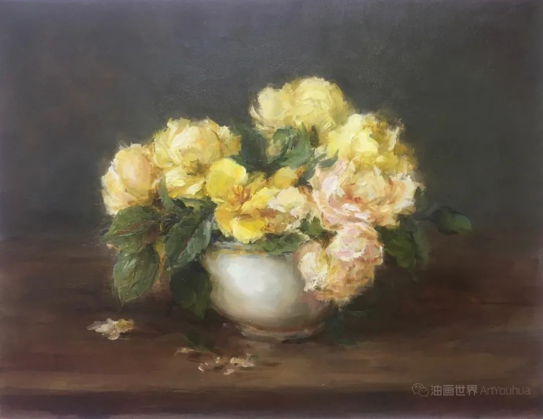 很哇塞的静物花卉,美国画家斯蒂芬妮·伯德索尔作品 很哇塞的静物花卉,美国画家斯蒂芬妮·伯德索尔作品