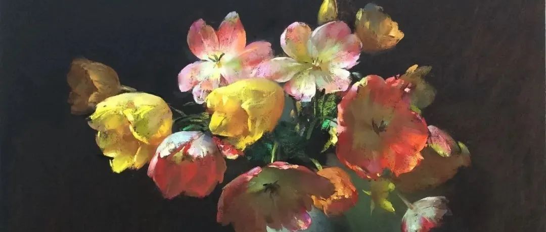 自学成才的他，把粉彩画成这样，真不简单！