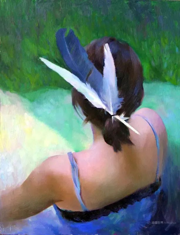 独特的审美情愫,美国画家米娅·贝杰龙的油画欣赏! 独特的审美情愫,美国画家米娅·贝杰龙的油画欣赏!