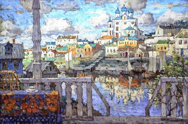 俄罗斯 戈尔巴托夫作品欣赏: 充满了优雅、宁静和诗意之美！